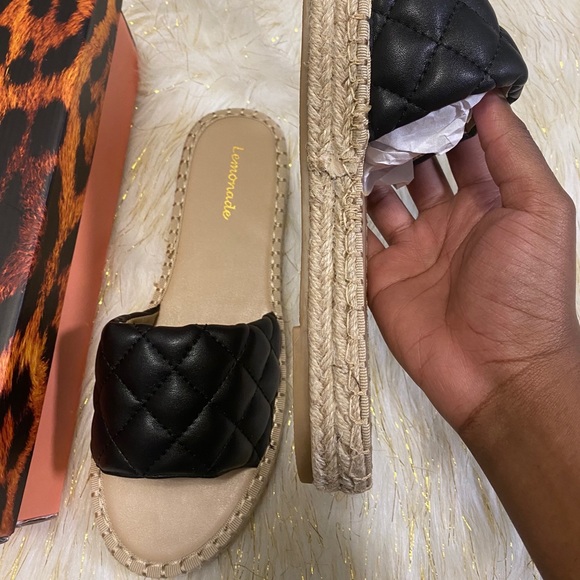 Shop Official Bee Women’s Black Sandals - Picture 7 of 9